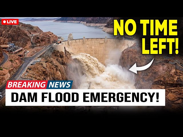 BREAKING: Hoover Dam Flood Emergency Unfolds — Officials Say Time Is  Running Out - YouTube