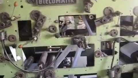 Bielomatik P262 - Exercise Book Making Line