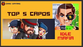 Idle Mafia - Best Capos to reach max Rank! screenshot 3