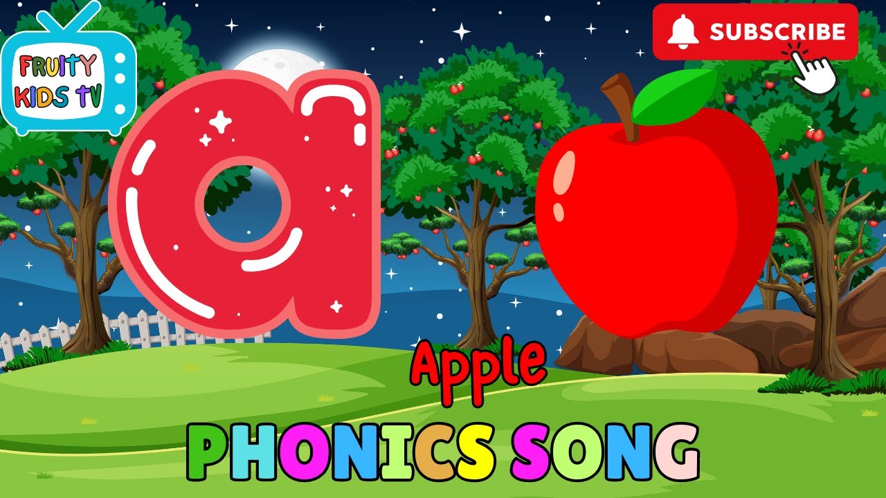 A for Apple | ABC | Lowercase Letter | Phonics Song | Learn the ...