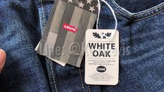 levis 501 white oak