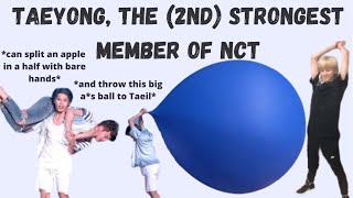 lee taeyong is strong af