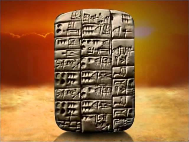 mesopotamian writing