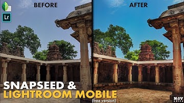 Vintage Look in SNAPSEED and LIGHTROOM MOBILE (free version) | Android | iPhone