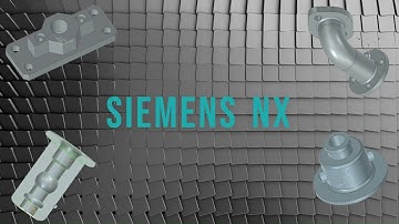 Siemens NX tutorial exercise 11 : "Create a 3D model from 2D drawing (Beginner)"