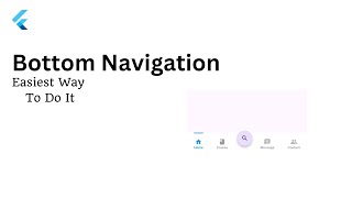 Flutter New Bottom Navigation Bar Style (Customizable)