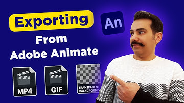 How to Export Animation in Adobe Animate | MP4, GIF & Transparent Background