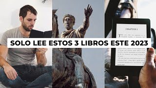 3 LIBROS QUE SALVARON MI VIDA || Desarrollo personal