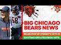 BIG NEWS: Bears Pick Up Darnell Wright's 5th Year Option + Coby Bryant, Cole Kmet Give BIG Updates