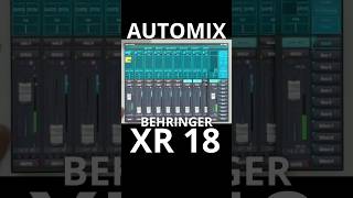 AUTO MIX на Behringer XR18. Как включить и для чего использовать. #behringerxr18