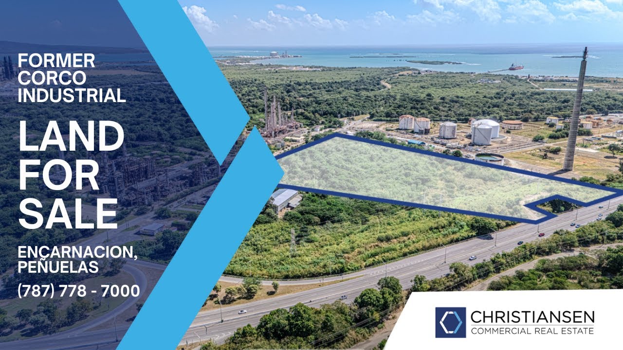 Former Corco Industrial Land at Encarnacion, Peñuelas - For Sale