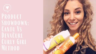 It’s a Curly Hair Product Show Down! DevaCurl vs Cantu Beauty