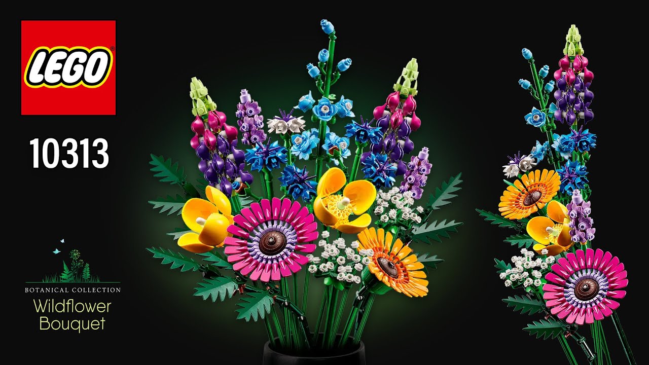 LEGO Botanical Collection Wildflower Bouquet Set 10313 - US