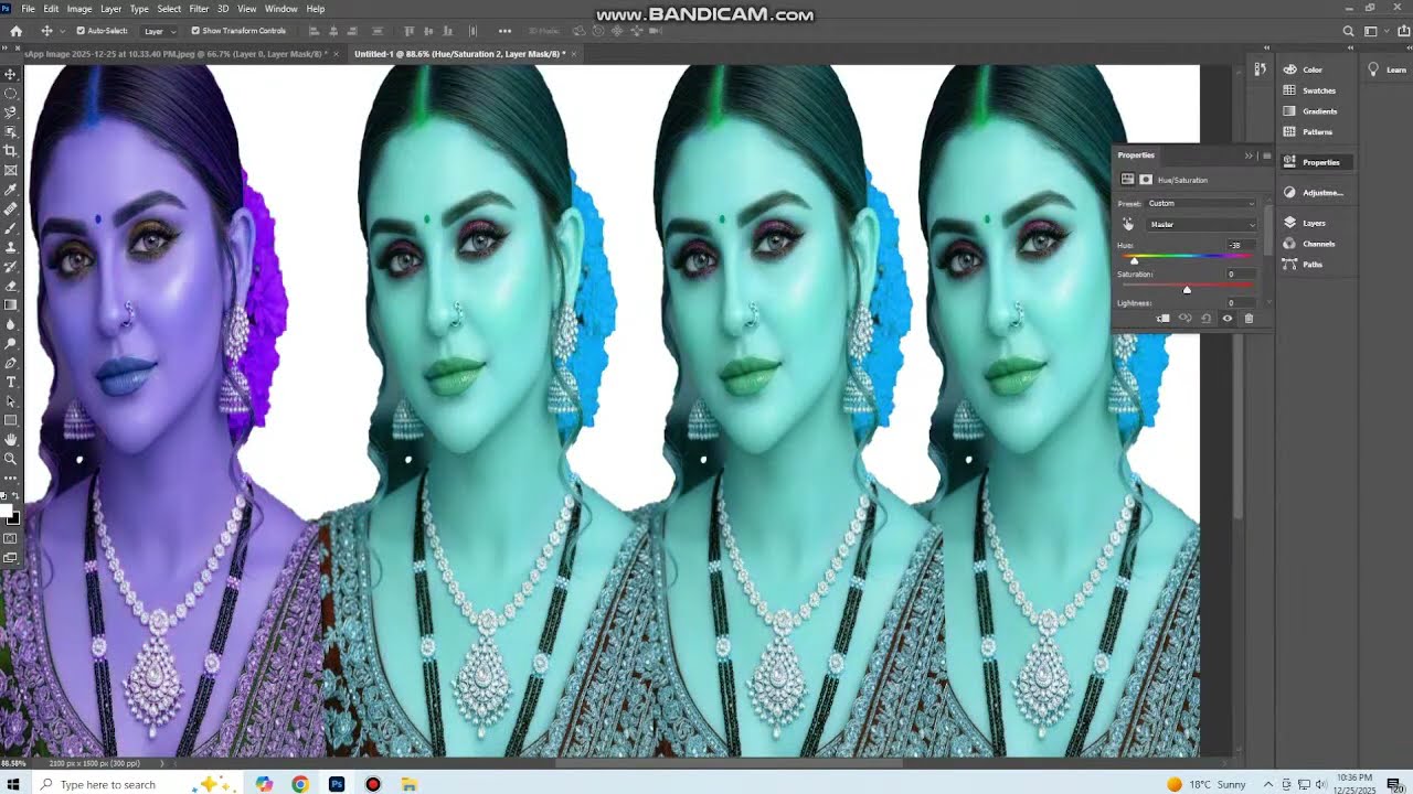 Editing With Shapes in Adobe PhotoshopHow to ad the gradient in Photoshop 2025 /