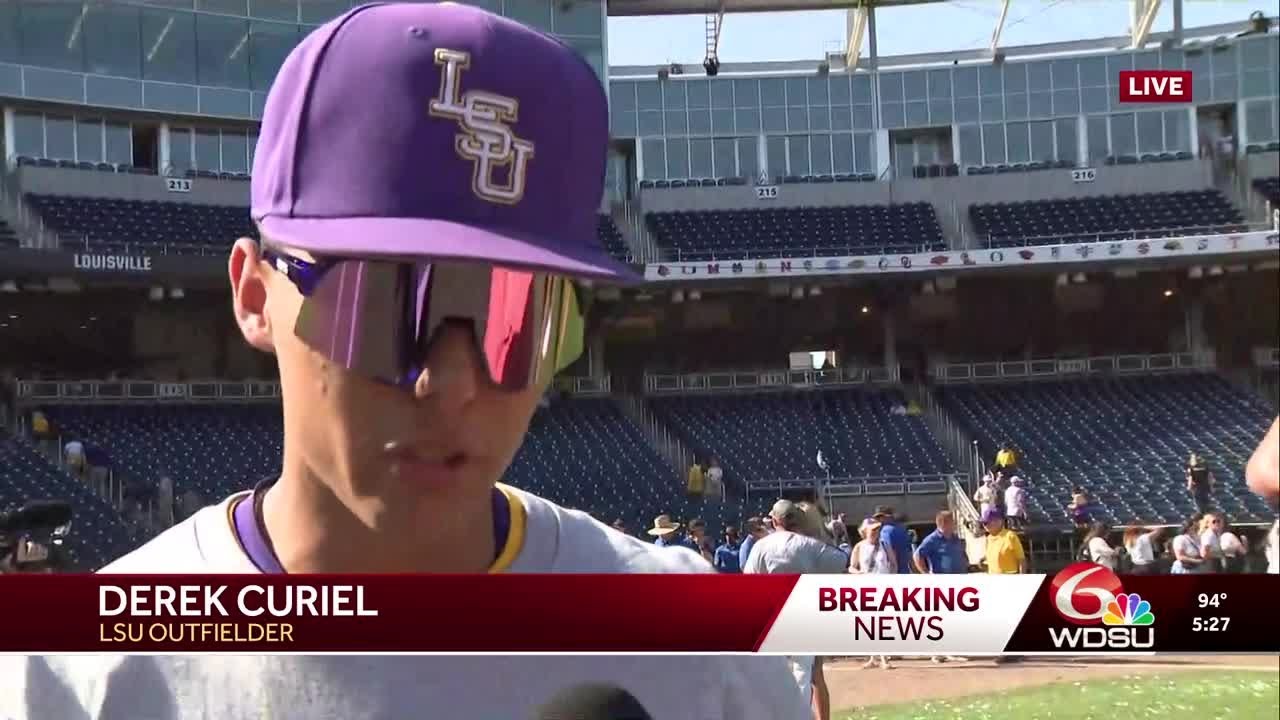 LSU's Derek Curiel: This is what I came here for