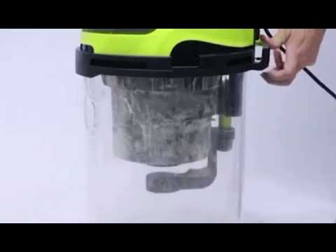 Пилосос для сухого та вологого прибирання AL-FA ALVC25L 2200ВТ (синхронізація з підключенням інструментів), видео 1