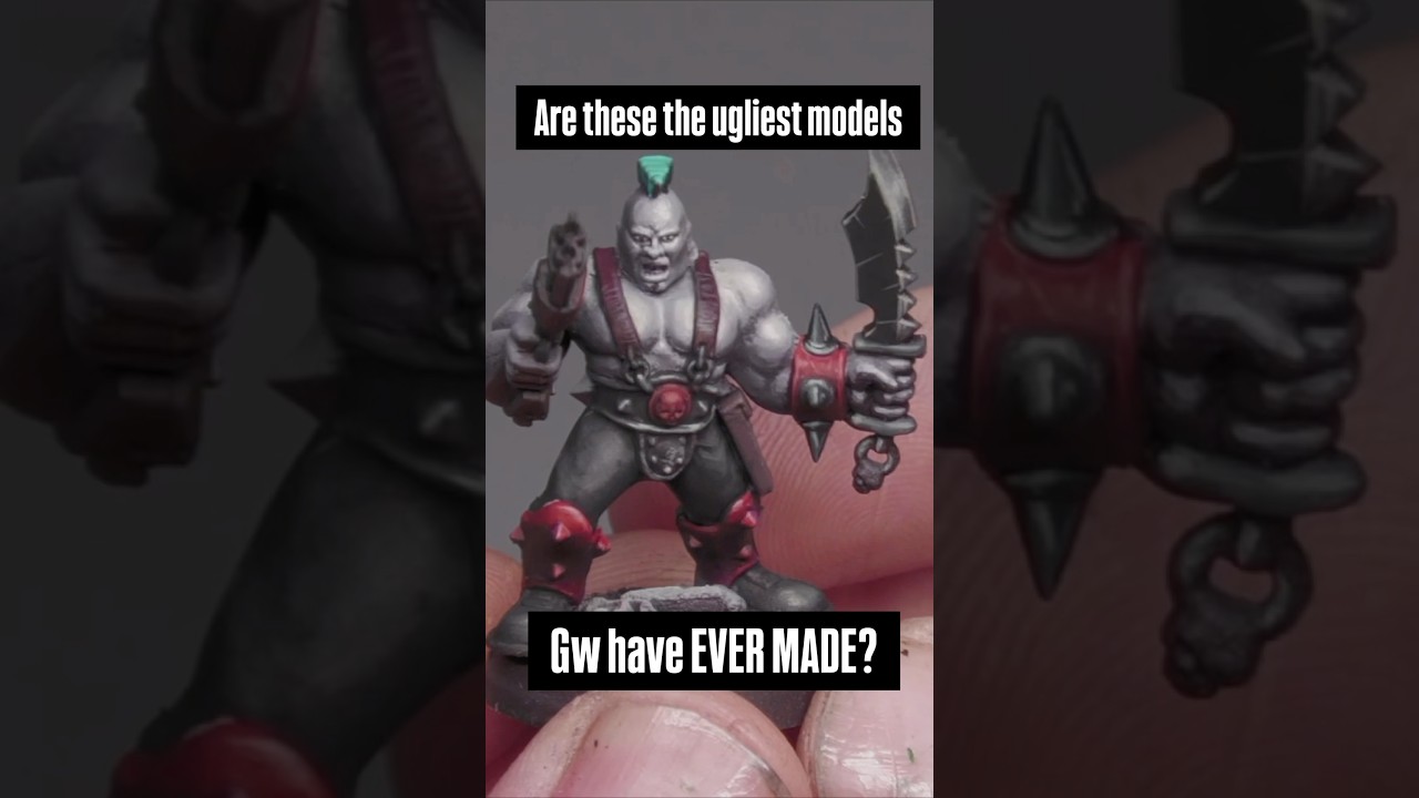 Are these the UGLIEST models games workshop have EVER MADE?