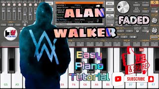 How to play FADED (Alan Walker) on ORG2021 | 2022 || Easy Piano Tutorial || ORG OriginalZ || screenshot 4