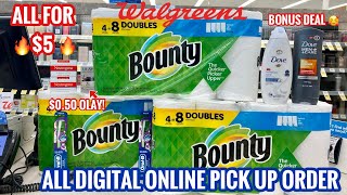 Walgreens #Winning | ALL DIGITAL Online Pickup Order Couponing Deals | ALL for $5 🔥 | 4/18 - 4/24