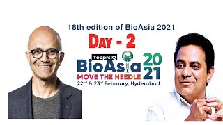 BioAsia 2021 - 18th Edition | Day-2 | K.T. Rama Rao | Hybiz Live