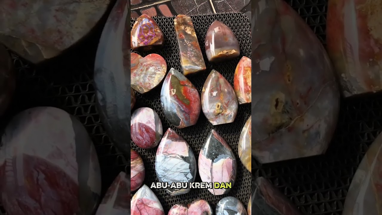 Natural Desert Jasper Crystal, Red Jasper Variety – Healing Stone from Madagascar