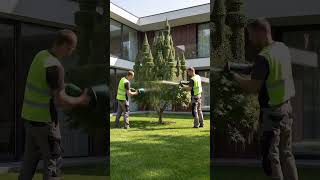 they liked it #usa . bunnies using . #topiarygarden #bunnies #plantart #timelaps #topiary