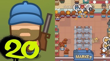 Idle Outpost: Upgrade Games #20 (Supermarket 3-7) | Android No Commentary Gameplay Walkthrough