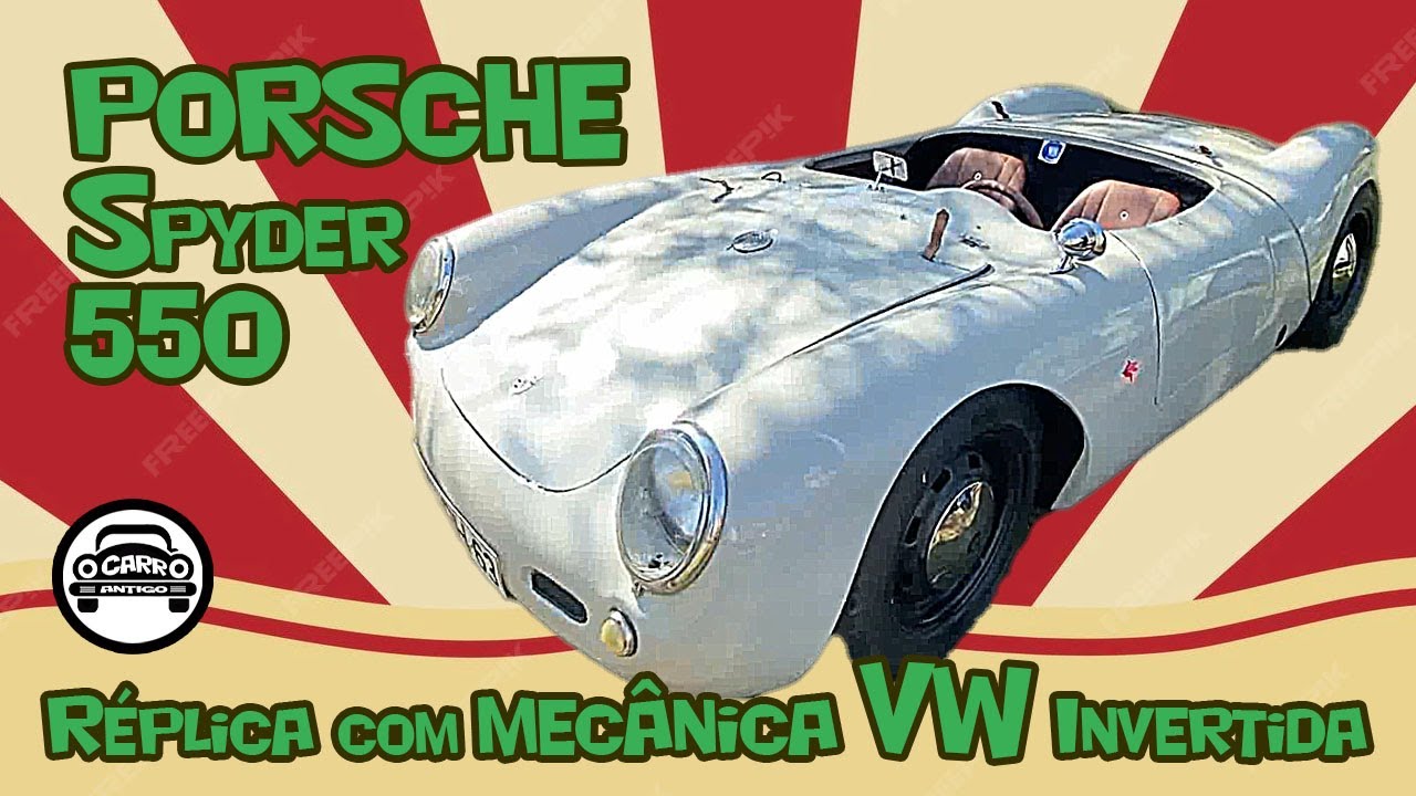 PORSCHE SPYDER 550 (Réplica)  mecanica VW INTERTIDA!!!!!
