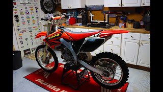 CR125 Complete Teardown in 6 Minutes!