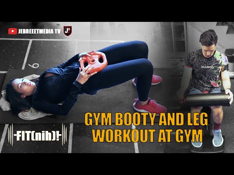 #FITnih GYM BOOTY AND LEG WORKOUT AT GYM