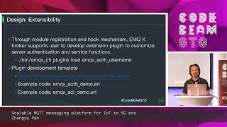 Zhengyu Pan - Scalable MQTT messaging platform for IoT in 5G era | Code BEAM STO 19 screenshot 5