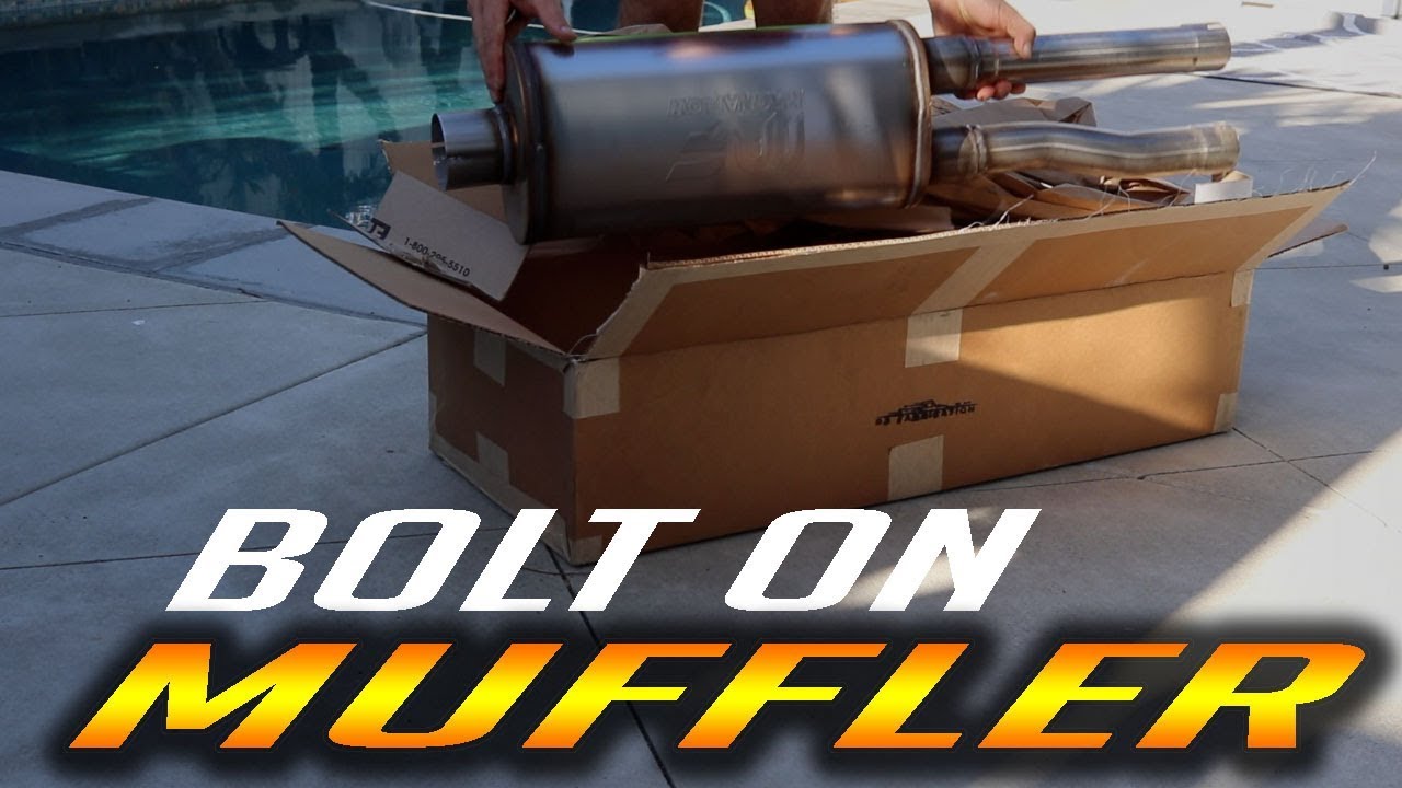RAM 1500 Dual Exhaust PERFORMANCE MUFFLER - B2 Fabrications - YouTube
