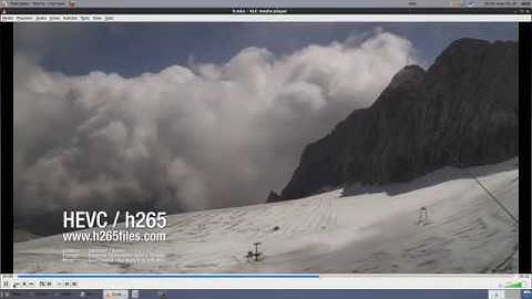 CentOS 6.0  play h265 HEVC video with vlc AppImage