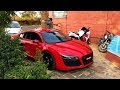 AUDI R8 WHAT A DRIVE PUBLIC GOING MAD