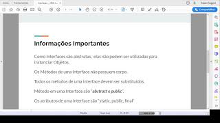 Orientação a Objetos    Java   Interfaces  - Parte 1
