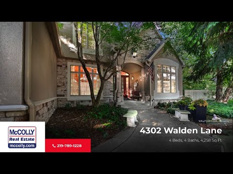 4302 Walden Lane, Valparaiso, IN home video tour