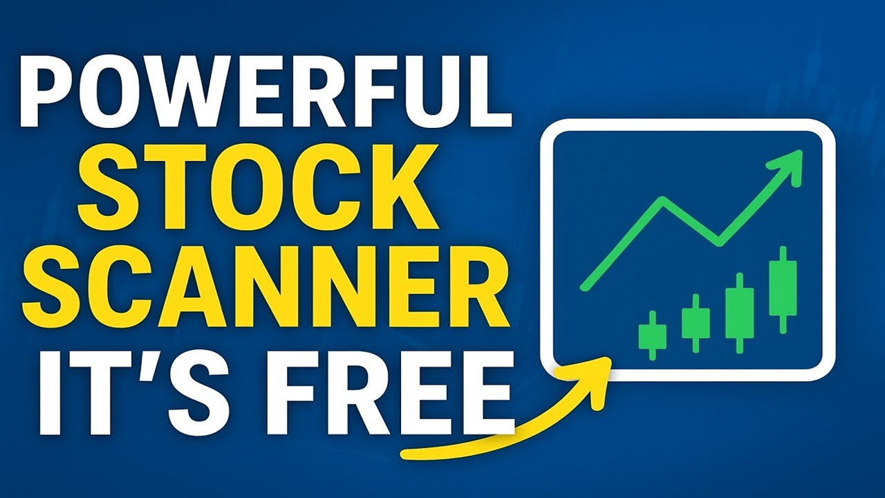 How to find stock for day trade or swing trade | FREE stock scanner ...