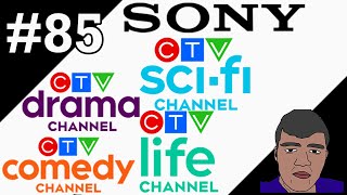 LOGO HISTORY #85 - Sony, CTV Drama Channel, CTV Sci-Fi Channel, CTV Comedy Channel & CTV Life