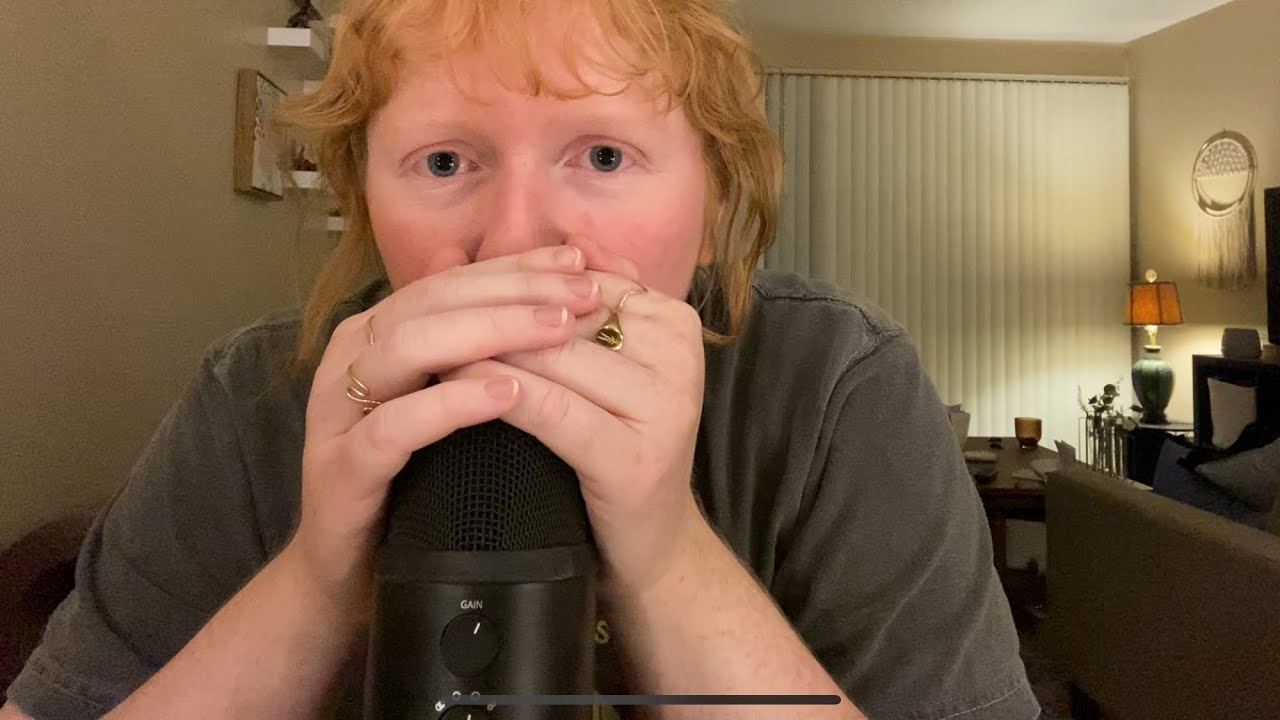 ASMR Cupped Inaudible Whisper Ramble Story Time / I ATE A WHOLE LIME??