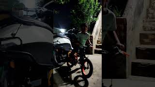 Harsh Enjoy Cycling at Home 🚴‍♂️ Fun Time #shorts #cycling #fun