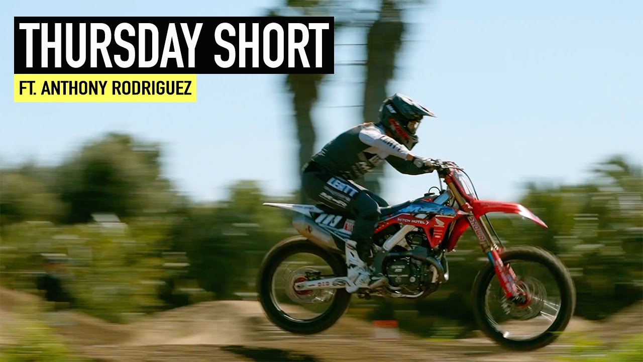 Private Supercross Laps feat. Anthony Rodriguez