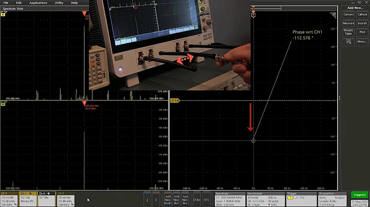 Channel-to-channel Phase Measurements using a 4, 5 or 6 Series MSO