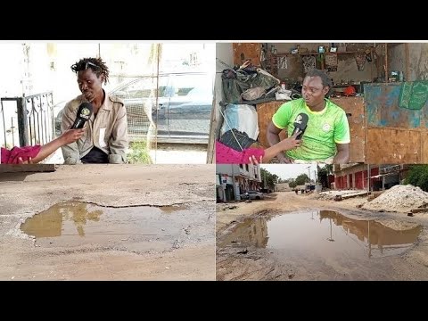 Kaolack : les eaux usées stagnantes, le calvaire quotidien des habitants de Sam angle SP