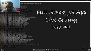 Information Full-Stack JavaScript App Live Coding Stream 1 News