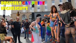 Brussels gay pride.Highlights. Party after parade. Brussels gay pride is the best one I've seen
