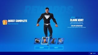 How to Unlock SHADOW SUPERMAN Edit Style/Skin in Fortnite | Complete 84 Epic Quests