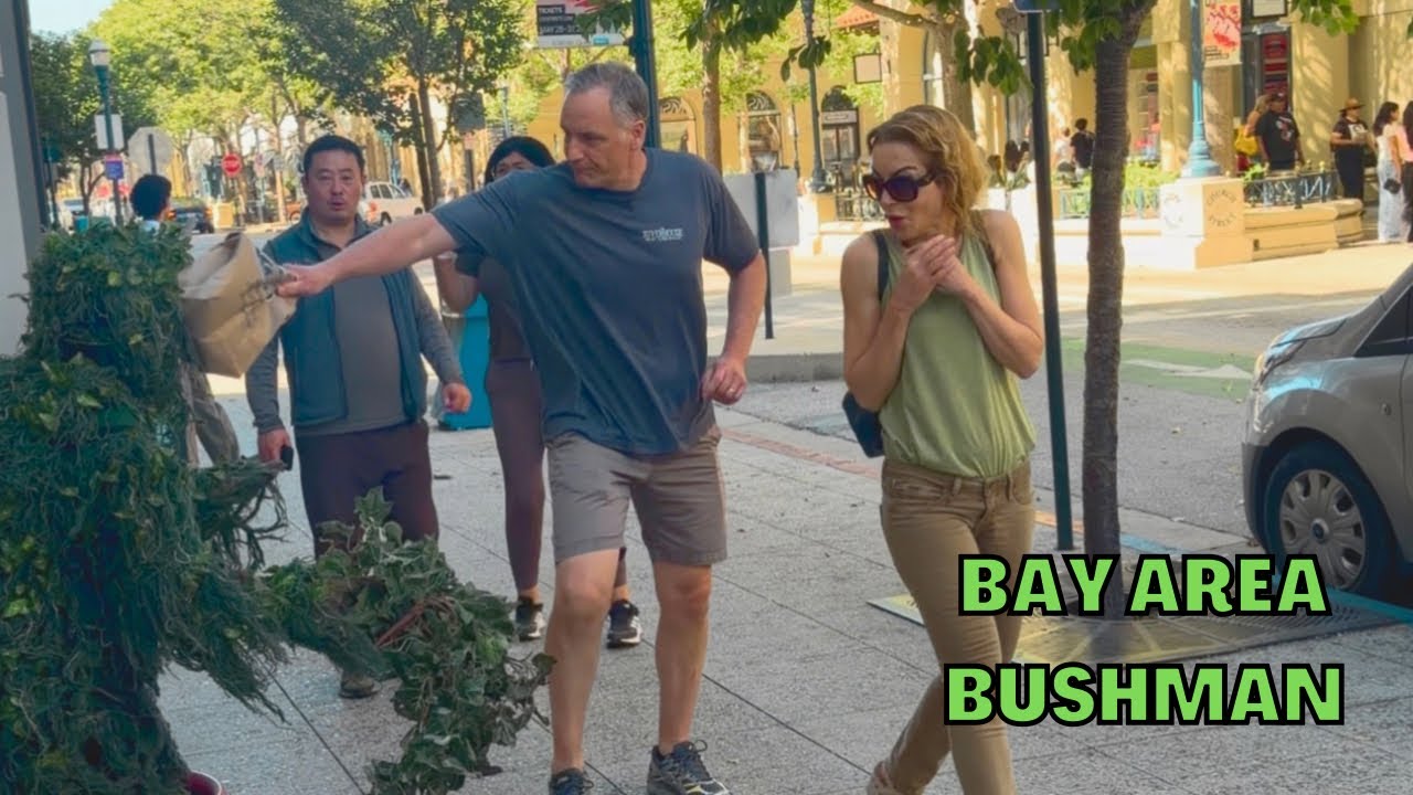 Bushman Prank in Downtown Santa Cruz & Beach Boardwalk! 2026