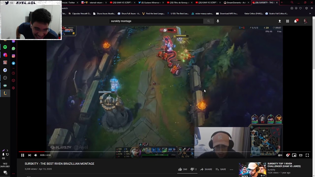 Ayel dando exposed no montage do surskity - ayellol