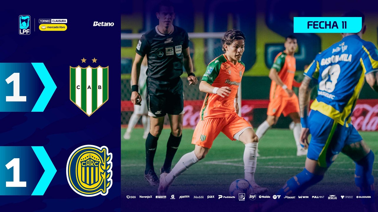 [아르헨티나 리그] BANFIELD 1 : 1 ROSARIO CENTRAL | Resumen del partido | #TorneoMercadoLibre Clausura 2026 🏆