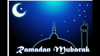 Ramadan Mubarak!